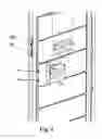 Fig. 08 - DOUBLE-LATCH CLOSING SYSTEM FOR AERONAUTICAL EQUIPMENT, SUCH AS TROLLEYS HAVING ULTRALIGHT COMPOSITE PANELS