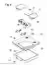 Fig. 10 - DOUBLE-LATCH CLOSING SYSTEM FOR AERONAUTICAL EQUIPMENT, SUCH AS TROLLEYS HAVING ULTRALIGHT COMPOSITE PANELS