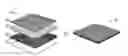 Fig. 01 - Nonwoven cementitious composite for in-situ hydration
