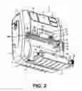 Fig. 03 - Printer cover locking mechanism