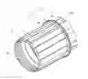 Fig. 01 - Bicycle hub with protective structure