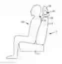 Fig. 01 - Vehicle headrest thermal conditioner