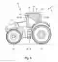 Fig. 03 - Agricultural vehicle comprising a cab window having changeable transparency