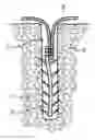 Fig. 01 - SHEET HAVING TILTED STEMS ON BOTH SURFACES THEREOF AND SEAT USING SAME