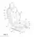 Fig. 04 - Ambient functional lighting of a seat