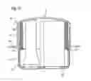 Fig. 17 - Inflator and airbag module