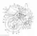 Fig. 01 - Supporting structure for rear parts of motorcycle