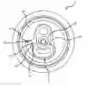 Fig. 01 - Metal end closure with an extended score which is opened with a secondary tool
