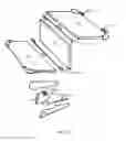 Fig. 12 - System and method for a disappearing spa cover lifter
