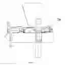 Fig. 04 - Locking device with lockable spindle follower linkage