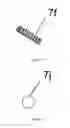 Fig. 10 - Locking device with lockable spindle follower linkage