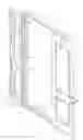 Fig. 01 - Entry door clearance sidelight