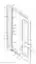 Fig. 05 - Entry door clearance sidelight