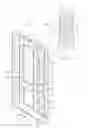 Fig. 11 - Entry door clearance sidelight