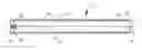 Fig. 01 - Power charge having a combustible sleeve