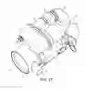 Fig. 22 - Support structure for mounting an emissions cleaning module