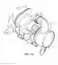 Fig. 24 - Support structure for mounting an emissions cleaning module