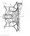 Fig. 01 - Radial or mixed-flow compressor diffuser having vanes