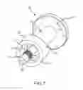 Fig. 08 - Coupling and rotor shaft for molten metal devices