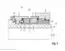 Fig. 02 - Mechanical seal arrangement having sliding surfaces of different hardness