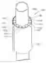 Fig. 01 - Inflatable cavity fill or cavity forming member