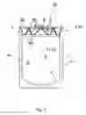 Fig. 02 - Suspension system for an inner container mounted for thermal insulation in an outer container and container arrangement