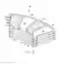 Fig. 09 - High effectiveness low pressure drop heat exchanger
