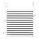 Fig. 03 - Multipass microchannel heat exchanger