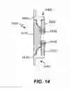 Fig. 15 - Protection and Assembly of Outer Glass Surfaces of an Electronic Device Housing