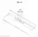 Fig. 15 - Display device having mold frame with elastic protective member