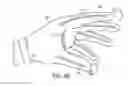 Fig. 07 - Glove interface object with thumb-index controller
