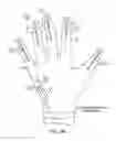 Fig. 09 - Glove interface object with thumb-index controller