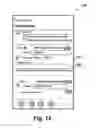 Fig. 13 - Interacting with data from a document via document an application pages