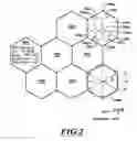 Fig. 03 - Component and method for overlying information bearing hexagons on a map display