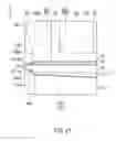 Fig. 19 - Magnetic head for perpendicular magnetic recording including two side shields and main pole including lower protrusion