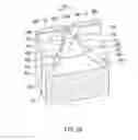 Fig. 21 - Magnetic head for perpendicular magnetic recording including two side shields and main pole including lower protrusion