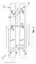 Fig. 16 - Quasi-statically tilted head having offset reader/writer transducer pairs