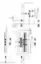 Fig. 10 - Flip chip type saw band reject filter design