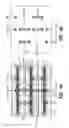 Fig. 17 - Flip chip type saw band reject filter design