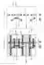 Fig. 28 - Flip chip type saw band reject filter design