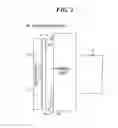 Fig. 03 - Electronic apparatus including hinge mechanism rotationally supporting display unit