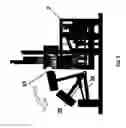 Fig. 03 - Machine for cutting the tips of the leaves off agave plants and preparing the plants for the removal of the core