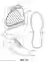 Fig. 22 - Auxetic sole with upper cabling