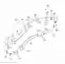 Fig. 01 - Medial rotational traction element arrangement for an article of footwear