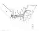 Fig. 04 - Bed table retractable to be concealed adjacent a bed rail