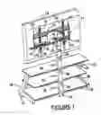 Fig. 02 - Television support and mounting kit