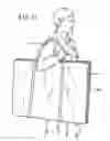 Fig. 06 - Portable display stand having foldable one-piece vertical support panel that is capable of tool-free assembly and disassembly
