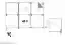 Fig. 01 - Wall decoration assembly, kit for making a wall decoration assembly and method for hanging such assembly