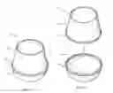 Fig. 17 - Nesting and reconfigurable wine glass