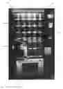 Fig. 01 - Vending machine having integrated, user-accesible, single serve brewer interlocked with authorization unit